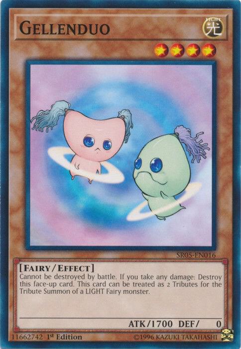 Gellenduo SR05-EN016 card from Structure Deck: Wave of Light