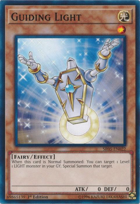Guiding Light SR05-EN022 card from Structure Deck: Wave of Light