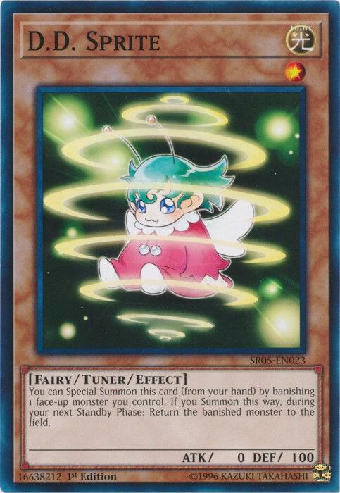 D.D. Sprite SR05-EN023 card from Structure Deck: Wave of Light