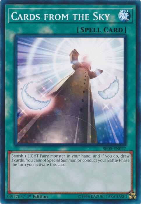 Cards from the Sky SR05-EN027 card from Structure Deck: Wave of Light