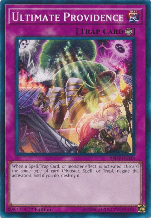 Ultimate Providence SR05-EN038 card from Structure Deck: Wave of Light
