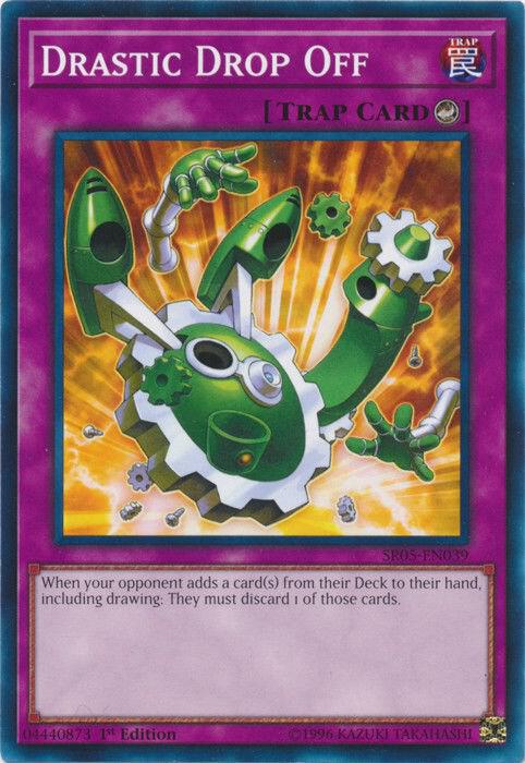 Drastic Drop Off SR05-EN039 card from Structure Deck: Wave of Light