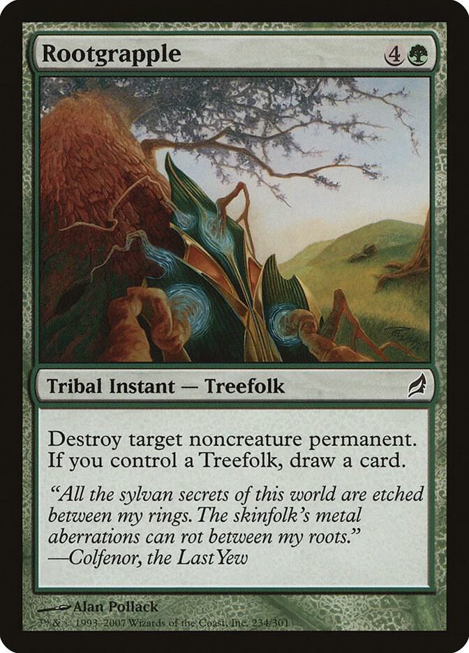 Rootgrapple 234 card from Lorwyn
