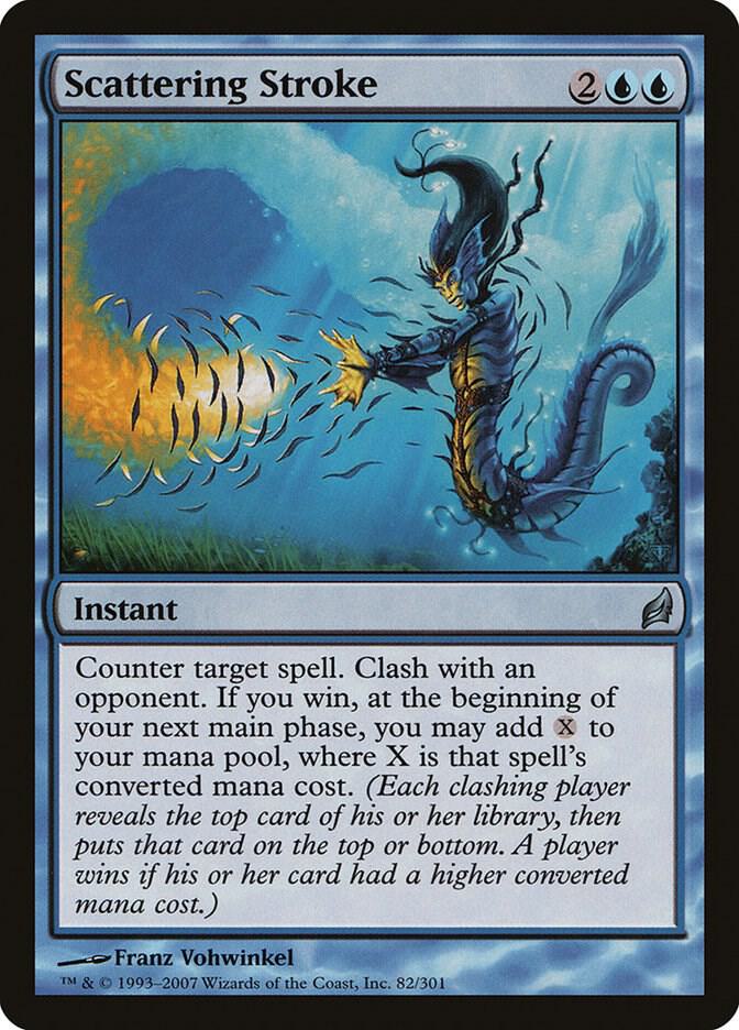 Scattering Stroke 82 card from Lorwyn