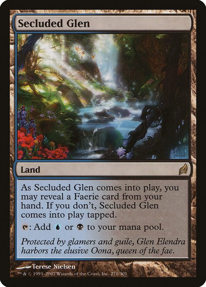 Secluded Glen 271 card from Lorwyn