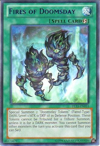 Fires of Doomsday (Purple) DL15-EN014 card from Duelist League Promo
