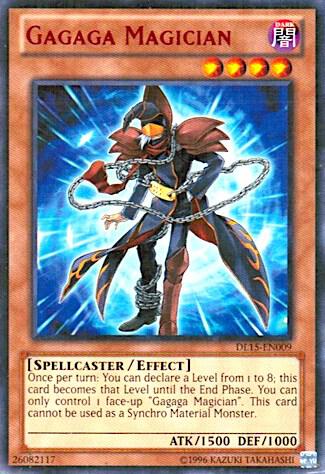 Gagaga Magician (Red) DL15-EN009 card from Duelist League Promo