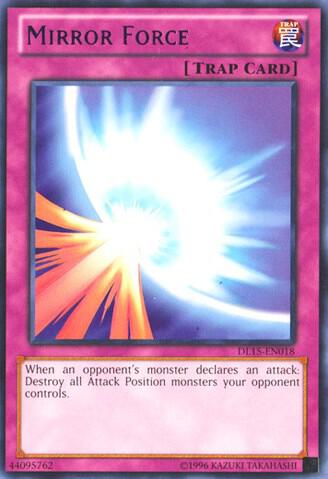 Mirror Force (Purple) DL15-EN018 card from Duelist League Promo