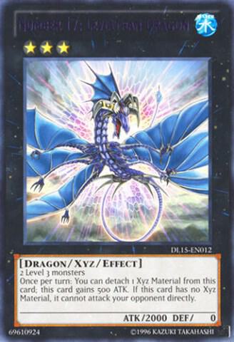Number 17: Leviathan Dragon (Purple) DL15-EN012 card from Duelist League Promo