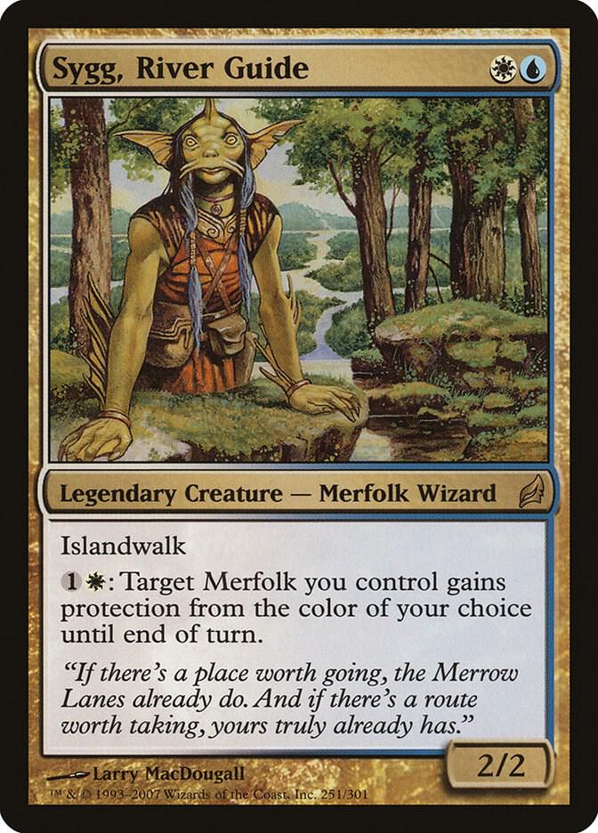 Sygg, River Guide 251 card from Lorwyn