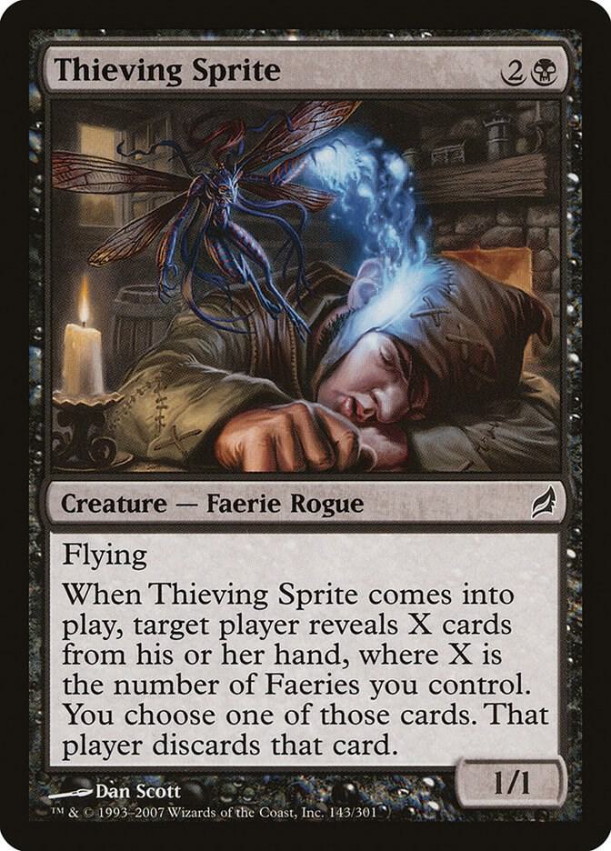 Thieving Sprite 143 card from Lorwyn