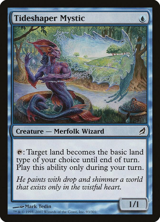 Tideshaper Mystic 93 card from Lorwyn