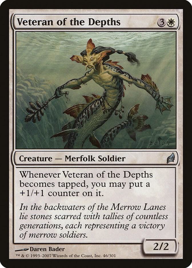 Veteran of the Depths 46 card from Lorwyn