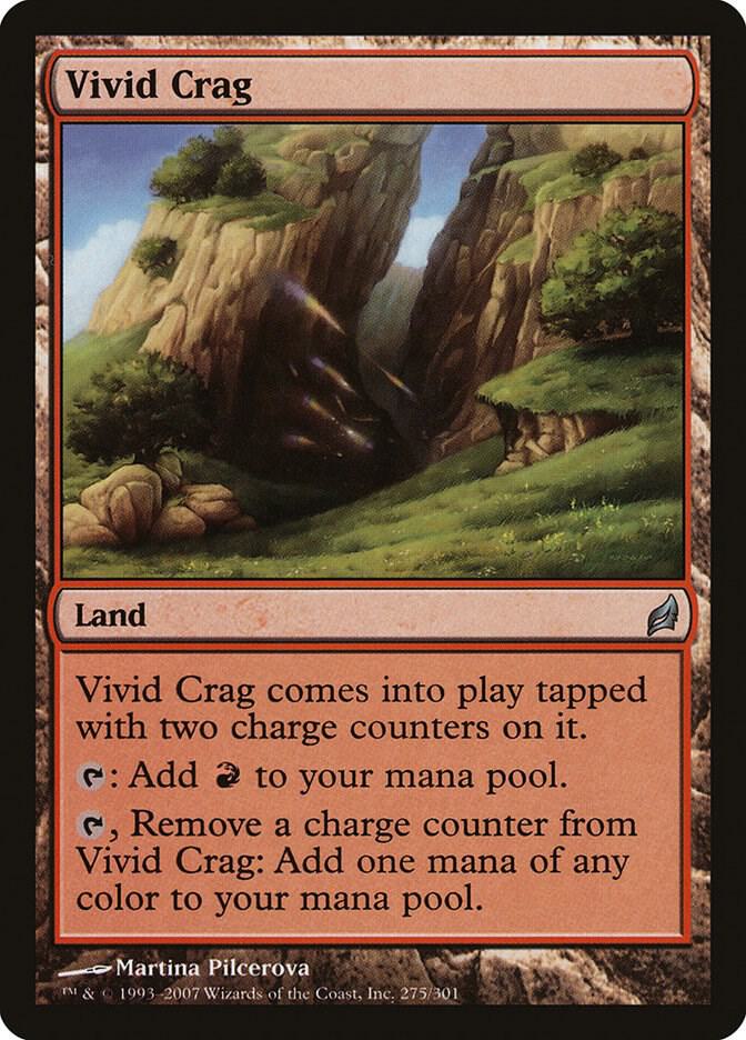Vivid Crag 275 card from Lorwyn