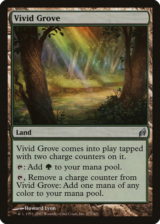 Vivid Grove 277 card from Lorwyn