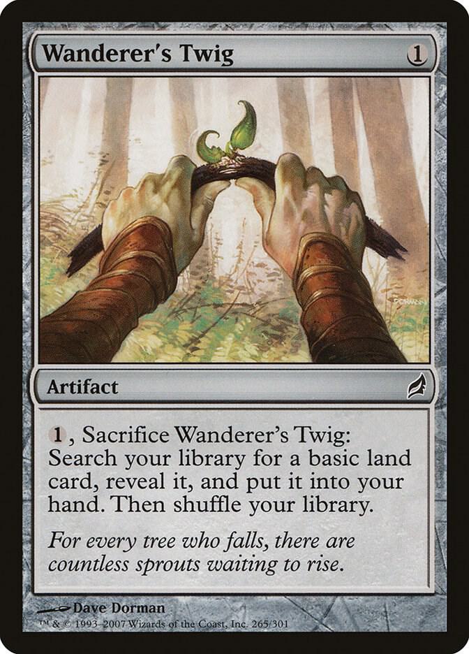 Wanderer's Twig 265 card from Lorwyn