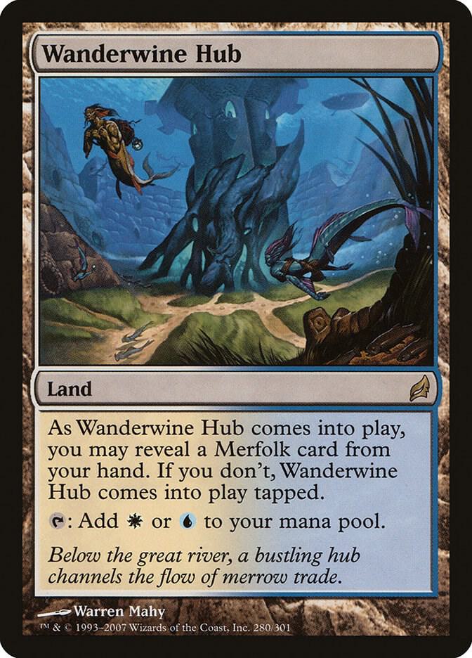 Wanderwine Hub 280 card from Lorwyn