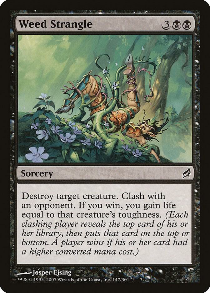 Weed Strangle 147 card from Lorwyn