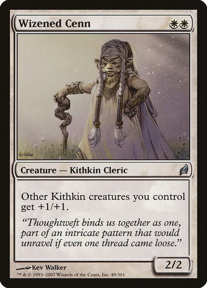 Wizened Cenn 49 card from Lorwyn