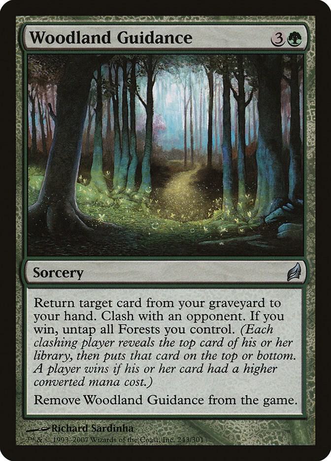 Woodland Guidance 243 card from Lorwyn