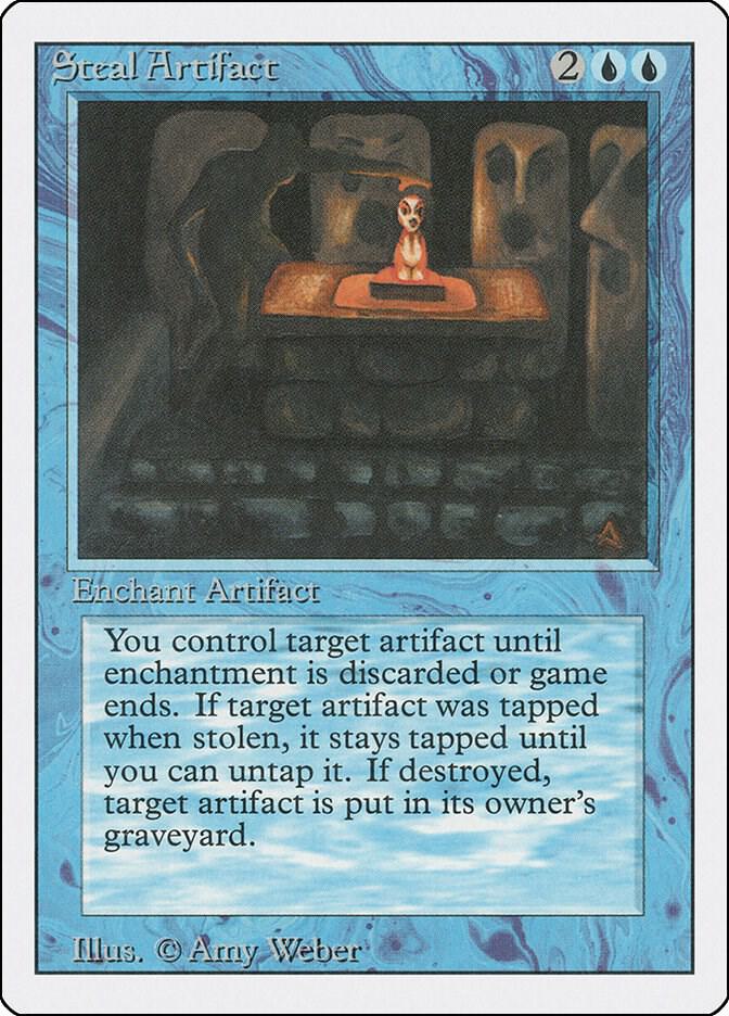 Steal Artifact card from Revised Edition