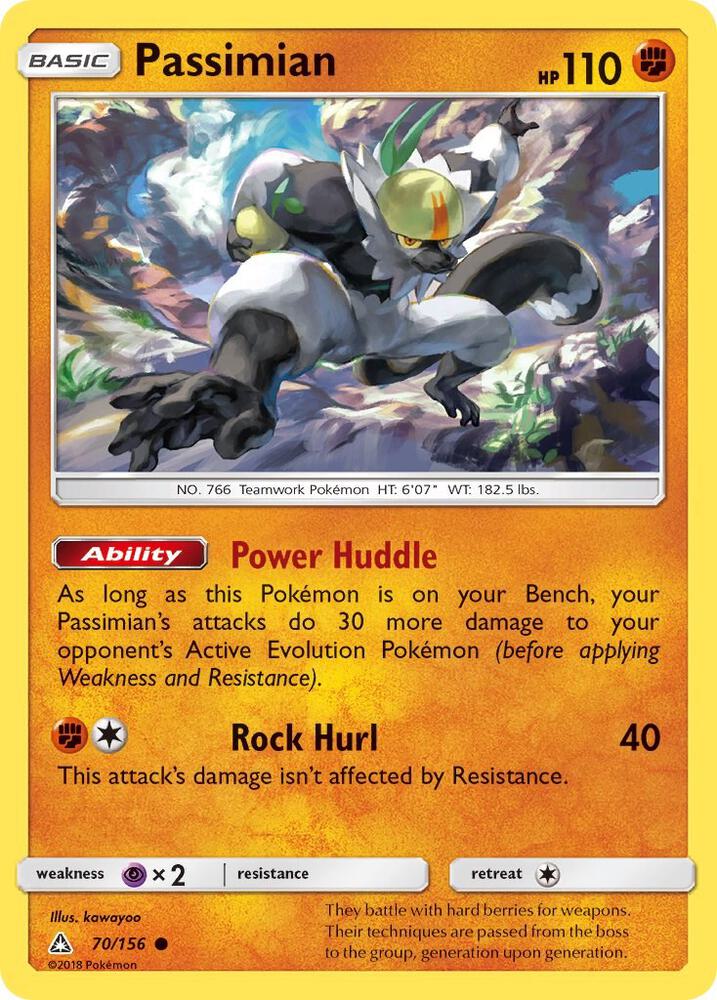 Passimian 70/156 card from SM - Ultra Prism