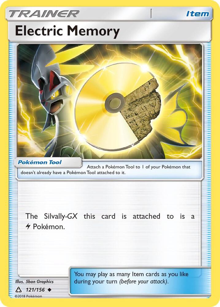 Electric Memory 121/156 card from SM - Ultra Prism