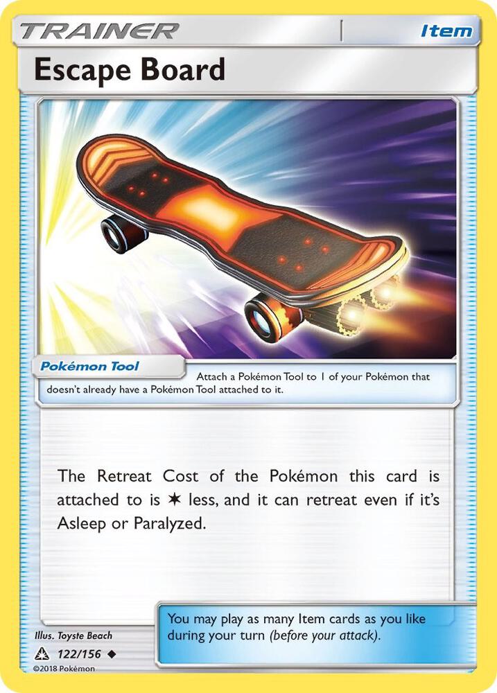 Escape Board 122/156 card from SM - Ultra Prism