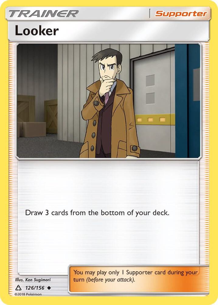 Looker 126/156 card from SM - Ultra Prism