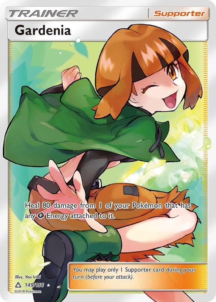 Gardenia (Full Art) 149/156 card from SM - Ultra Prism