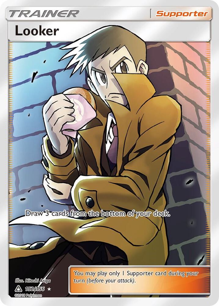 Looker (Full Art) 152/156 card from SM - Ultra Prism