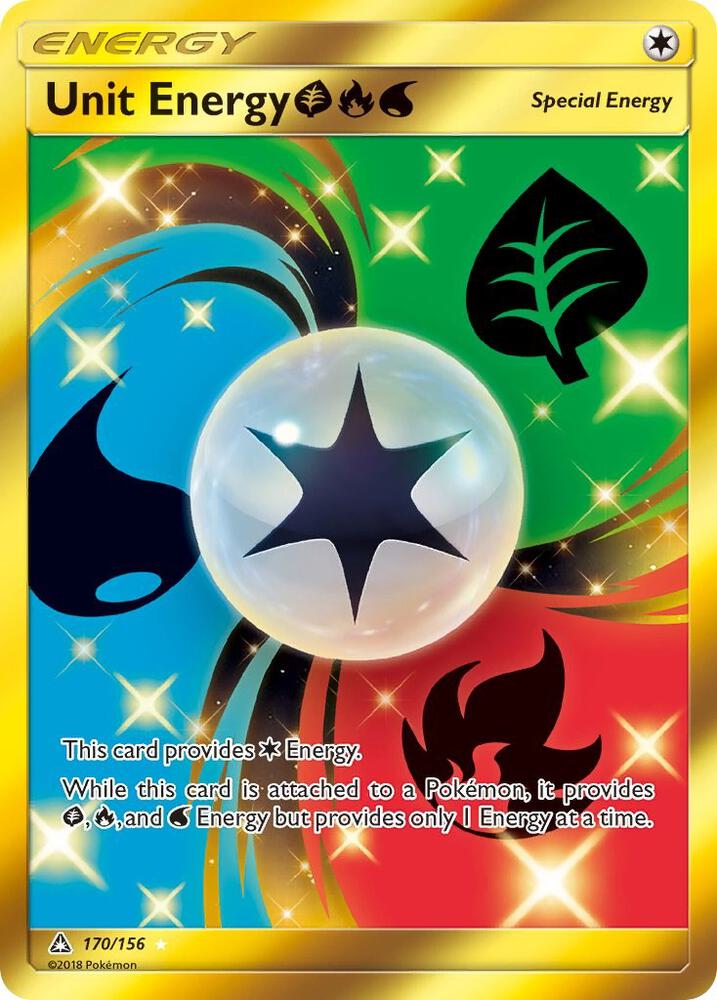 Unit Energy GRW (Secret Rare) 170/156 card from SM - Ultra Prism