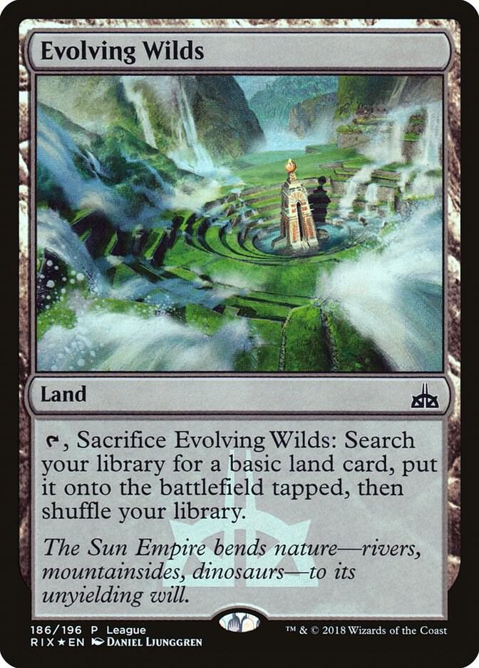 Evolving Wilds 186 card from League Promos