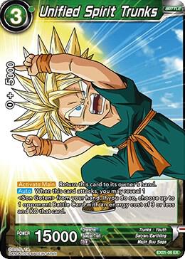 Unified Spirit Trunks (Foil) EX01-06 card from Expansion Deck Box Set 01: Mighty Heroes