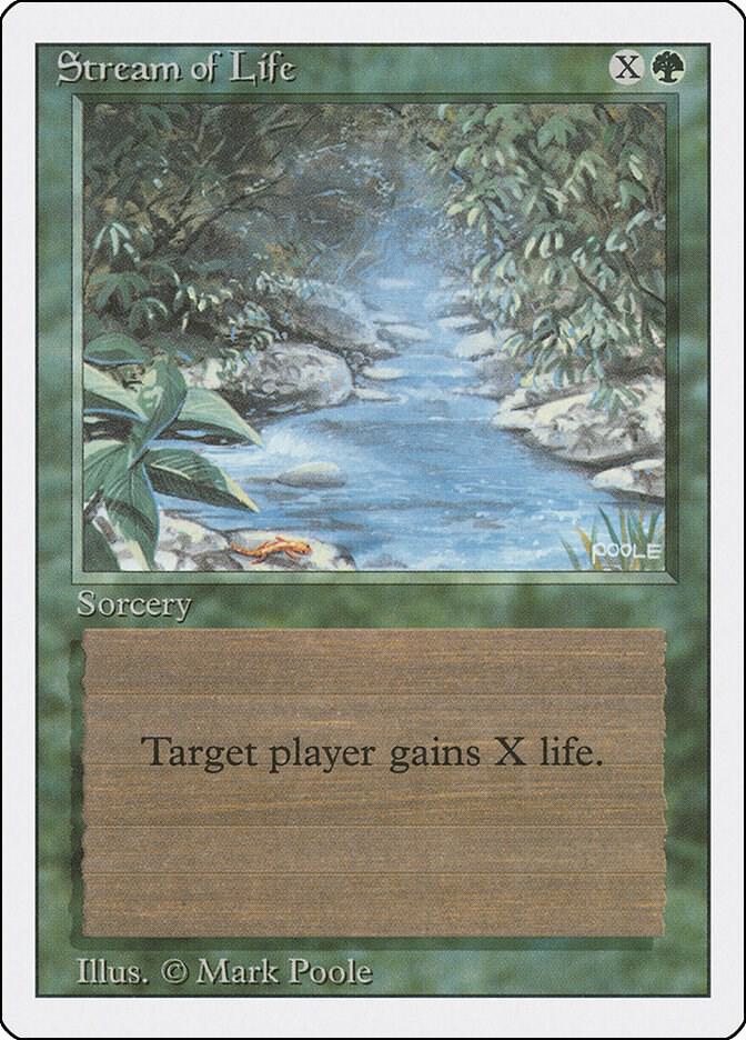 Stream of Life card from Revised Edition