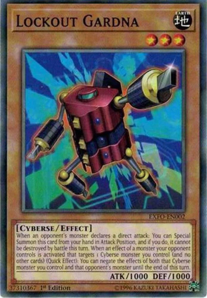 Lockout Gardna EXFO-EN002 card from Extreme Force