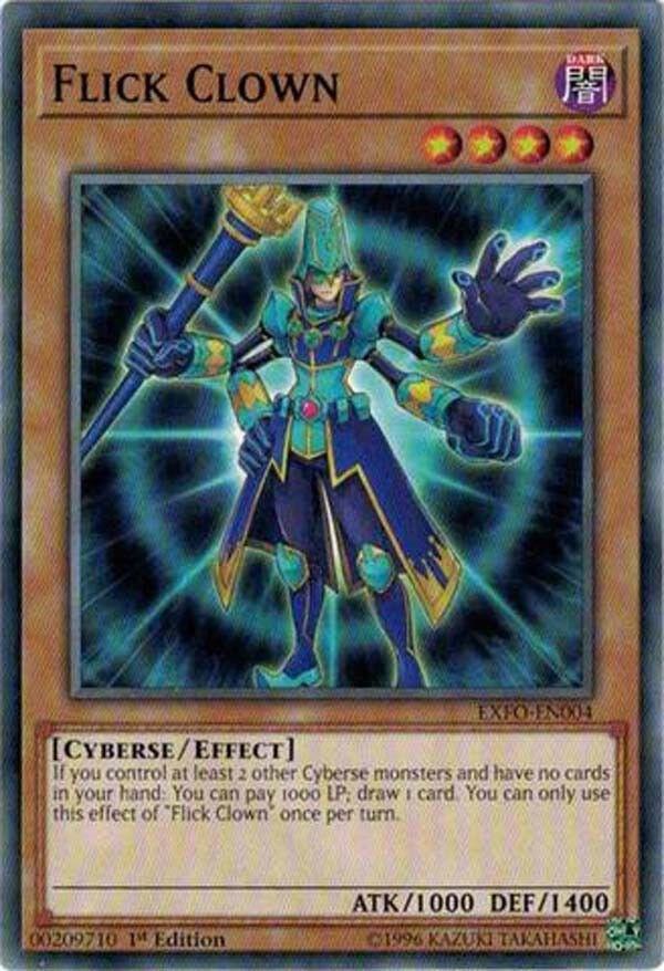 Flick Clown EXFO-EN004 card from Extreme Force
