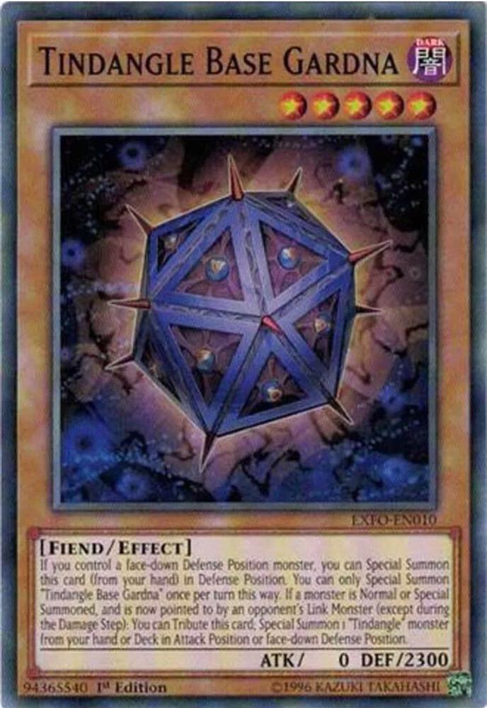 Tindangle Base Gardna EXFO-EN010 card from Extreme Force
