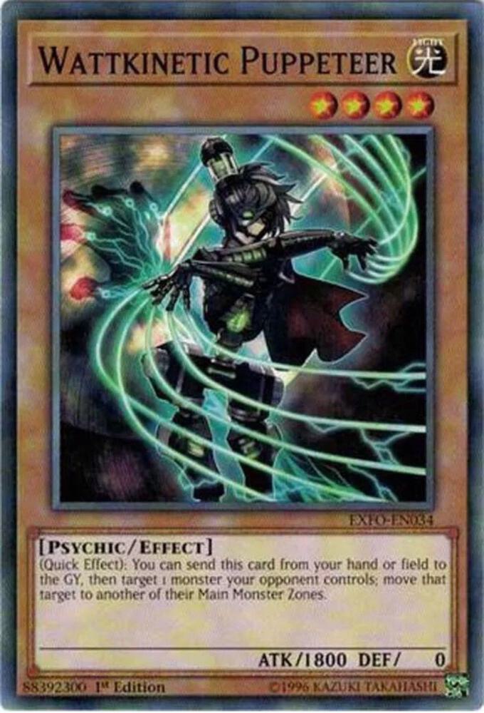 Wattkinetic Puppeteer EXFO-EN034 card from Extreme Force
