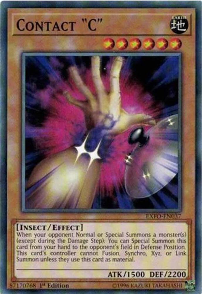 Contact "C" EXFO-EN037 card from Extreme Force