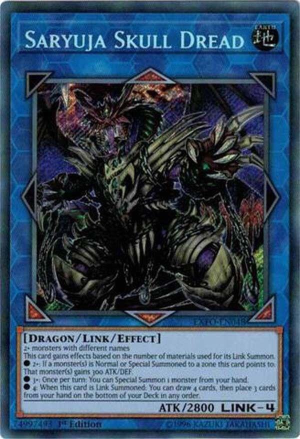 Saryuja Skull Dread EXFO-EN048 card from Extreme Force