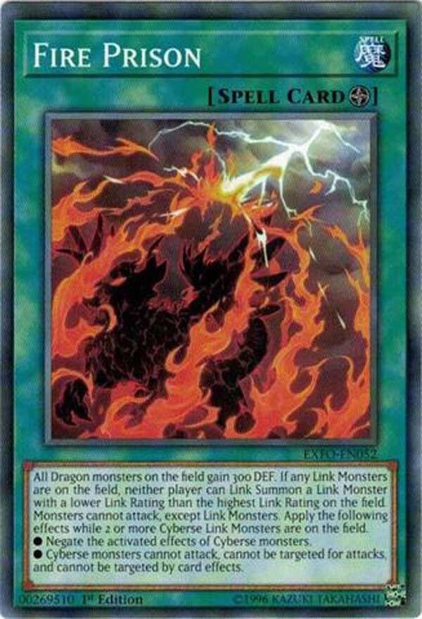 Fire Prison EXFO-EN052 card from Extreme Force