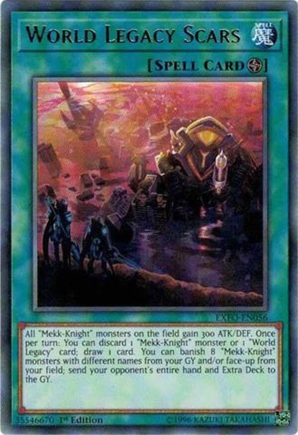 World Legacy Scars EXFO-EN056 card from Extreme Force