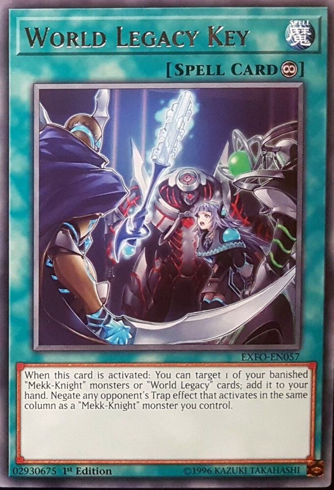 World Legacy Key EXFO-EN057 card from Extreme Force