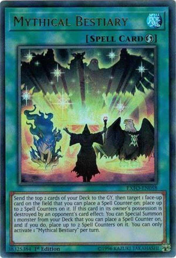 Mythical Bestiary EXFO-EN058 card from Extreme Force