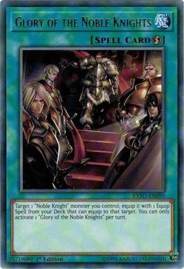 Glory of the Noble Knights EXFO-EN059 card from Extreme Force