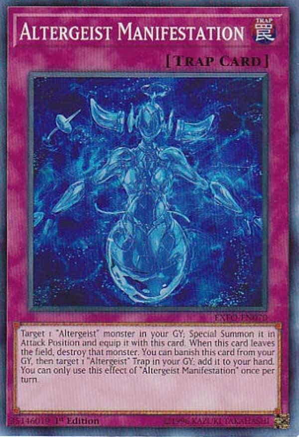 Altergeist Manifestation EXFO-EN070 card from Extreme Force