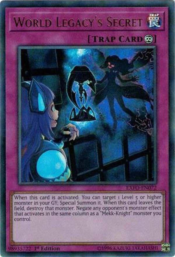 World Legacy's Secret EXFO-EN072 card from Extreme Force