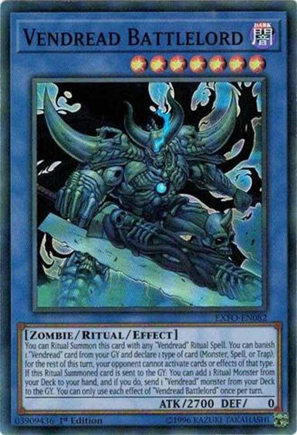 Vendread Battlelord EXFO-EN082 card from Extreme Force