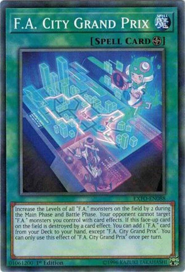 F.A. City Grand Prix EXFO-EN088 card from Extreme Force